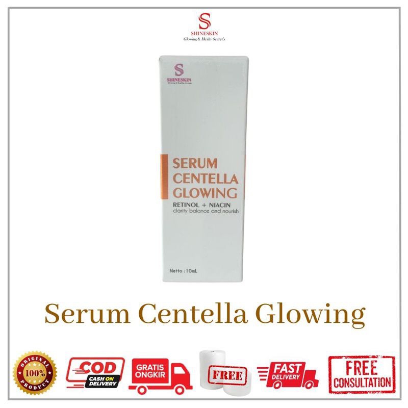 serum centella glowing shineskin