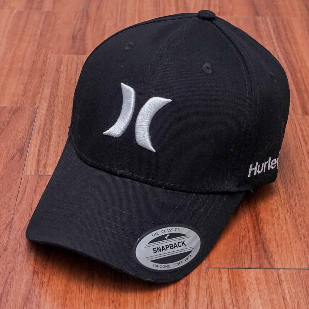 Topi Hurley Baseball Pria Import Mirror Ori