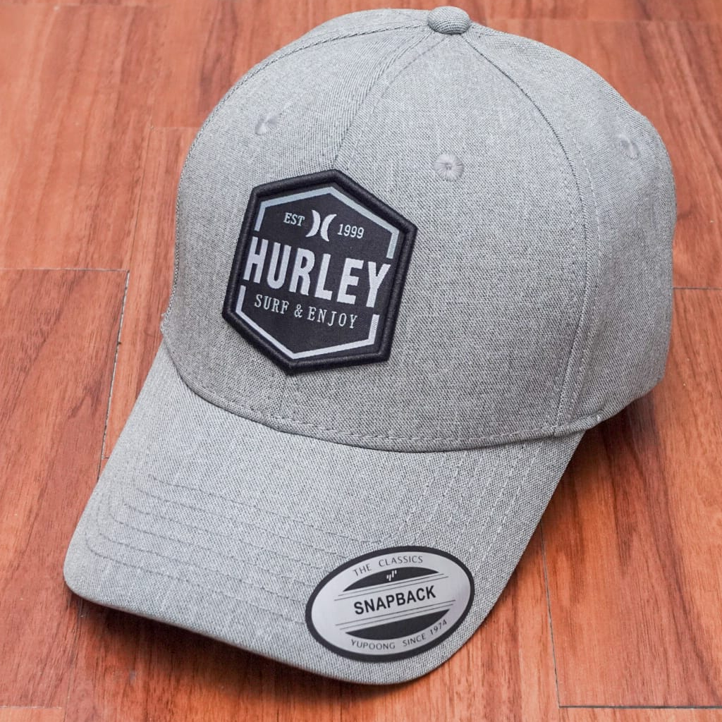 Topi Hurley Baseball Pria Import Mirror Ori