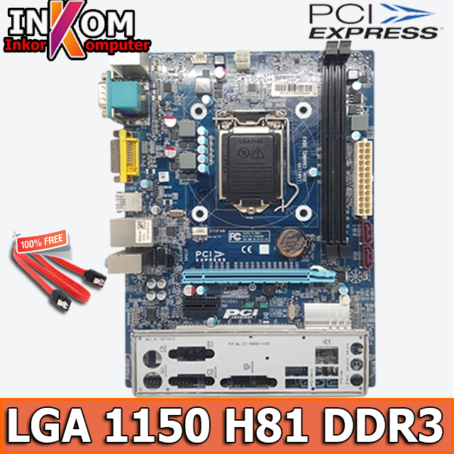 Motherboard Mobo Mainboar Intel LGA 1150 H81 Asrock