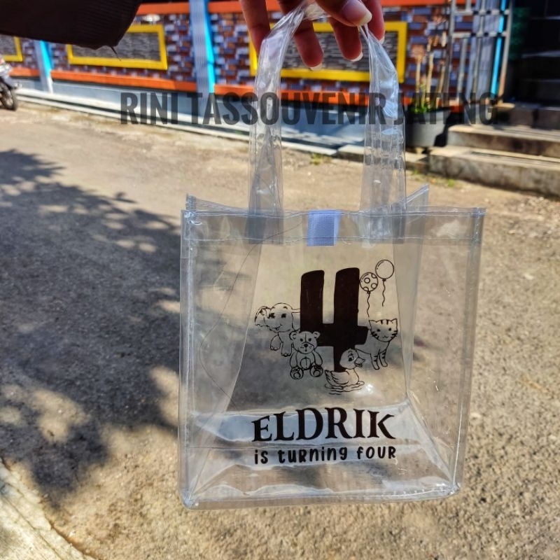 tas ulang tahun mika sablon 20*10*20