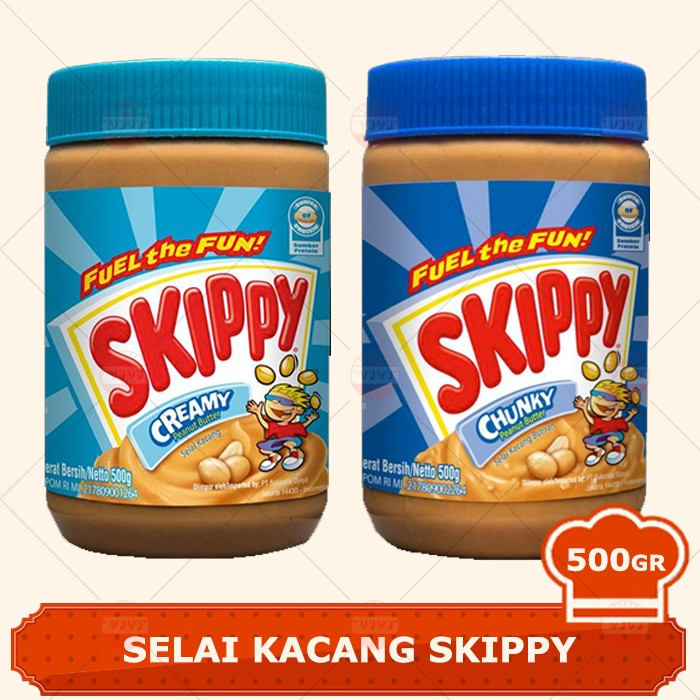 

SELAI KACANG SKIPPY PEANUT BUTTER 500GR -