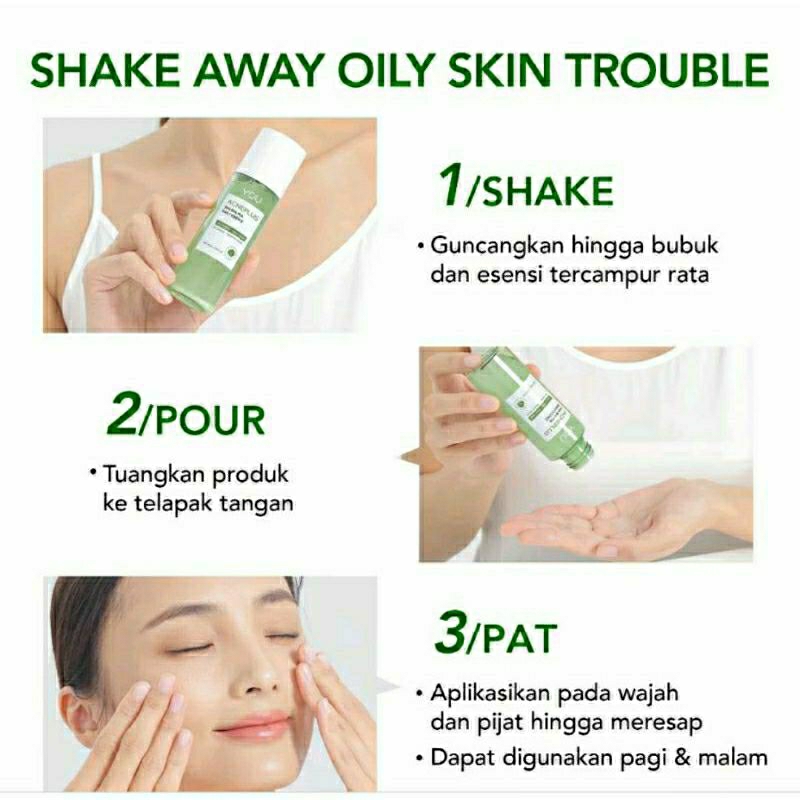 YOU Acne plus AHA BHA PHA Daily Essence / Toner Jerawat / Acne Traetment