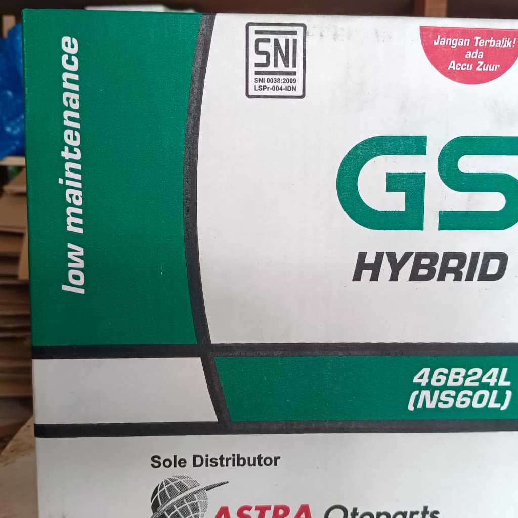 GS ASTRA Hybrid NS60L Aki Mobil Toyota Corolla Dll