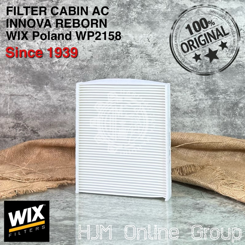 FILTER CABIN SARINGAN AC INNOVA REBORN VENTURER FORTUNER WIX Poland