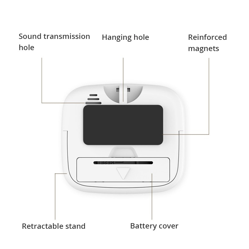 YGRETTE - Cucina Timer DAPUR MAGNET MAGNETIK KULKAS OVEN Masak Dapur Magnetic Stopwatch Alarm Clock