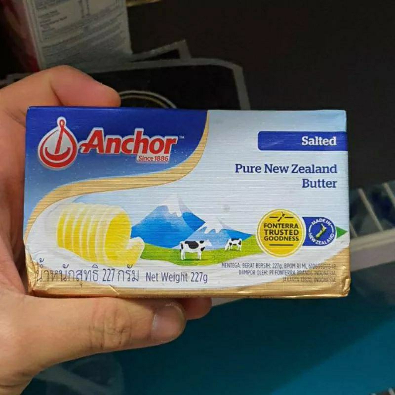 

butter anchor 200/227gr tambahan lemak mpasi baby