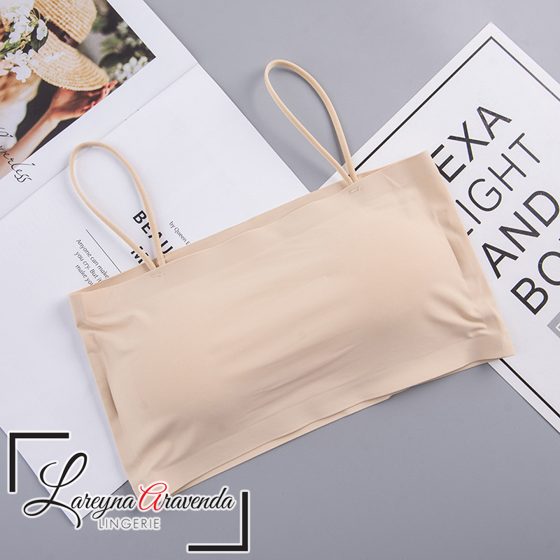 Lareyna Aravenda BH Bra Seamless Kemben Simple Polos Tali Kecil Untuk Pesta BH011