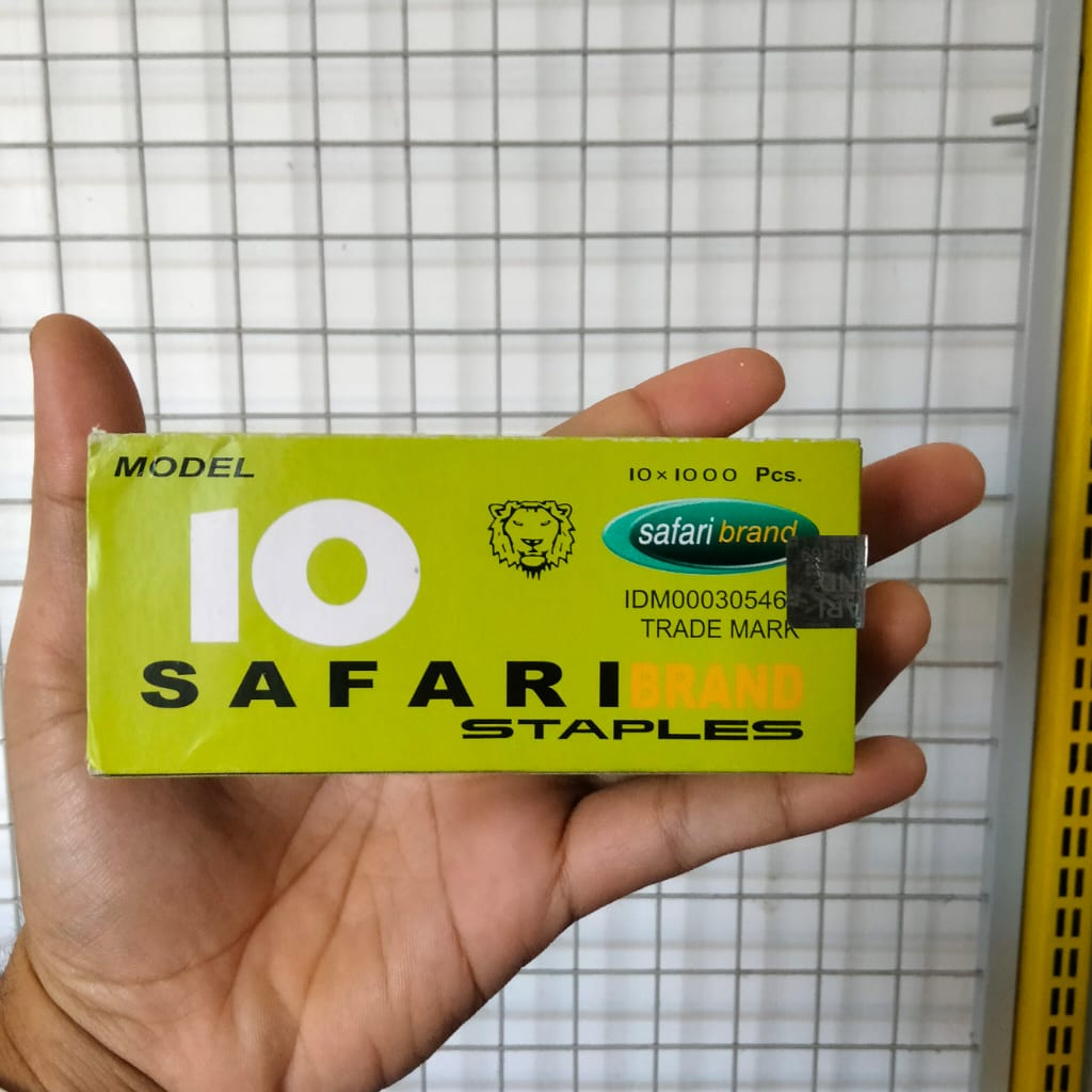 

ISI STAPLES/ KACIP / SAFARI / BADAK/ HONAGA/ MECMURA 1KT