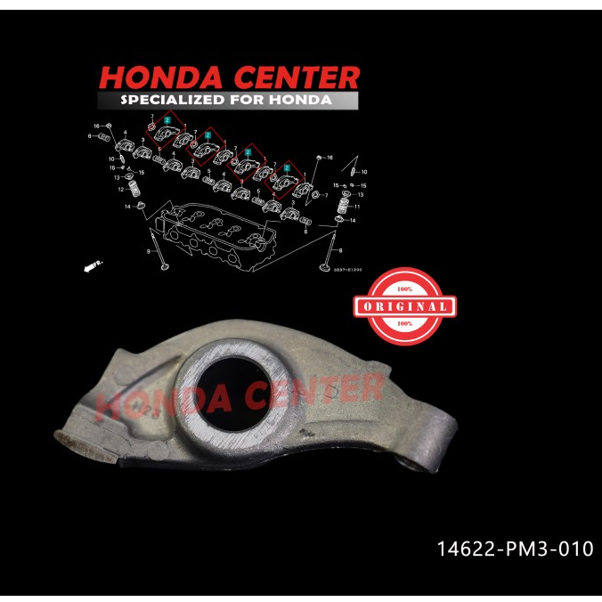 Rocker arm ayam ayam klep minyak in(B) nouva lx grand civic genio estilo 1988 1989 1990 1991 1992 1993 1994 1995