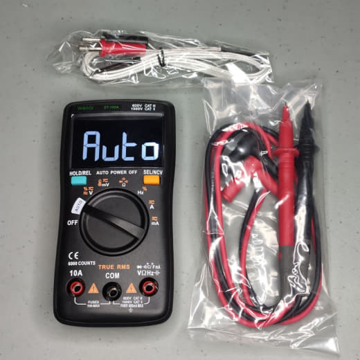 MULTIMETER WEILAI 102A AUTO RANGE