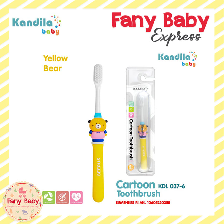 KANDILA BABY CARTOON TOOTHBRUSH / KDL 037-6