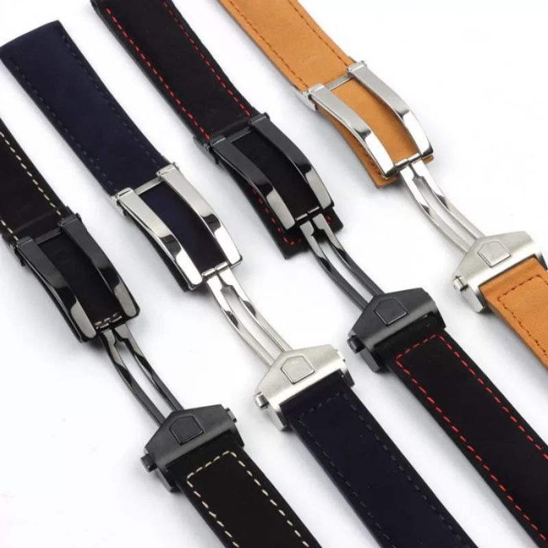 buckle strap kulit tagheuer