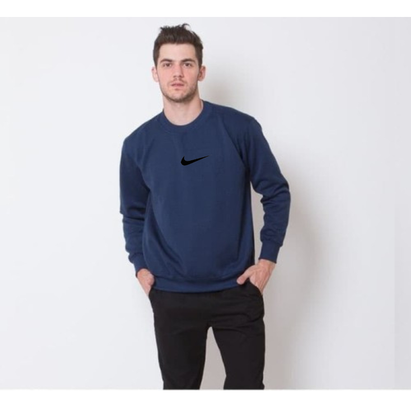 Nike Sweatshirt Baby Pink Basic Logo Simple Premium / Sweater Nike / Crewneck Nike