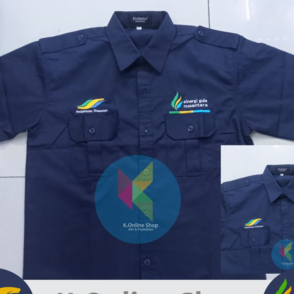 kemeja perkebunan nusantara sinergi gula nusantara seragam perkebunan nusantara sinergi gula nusanta