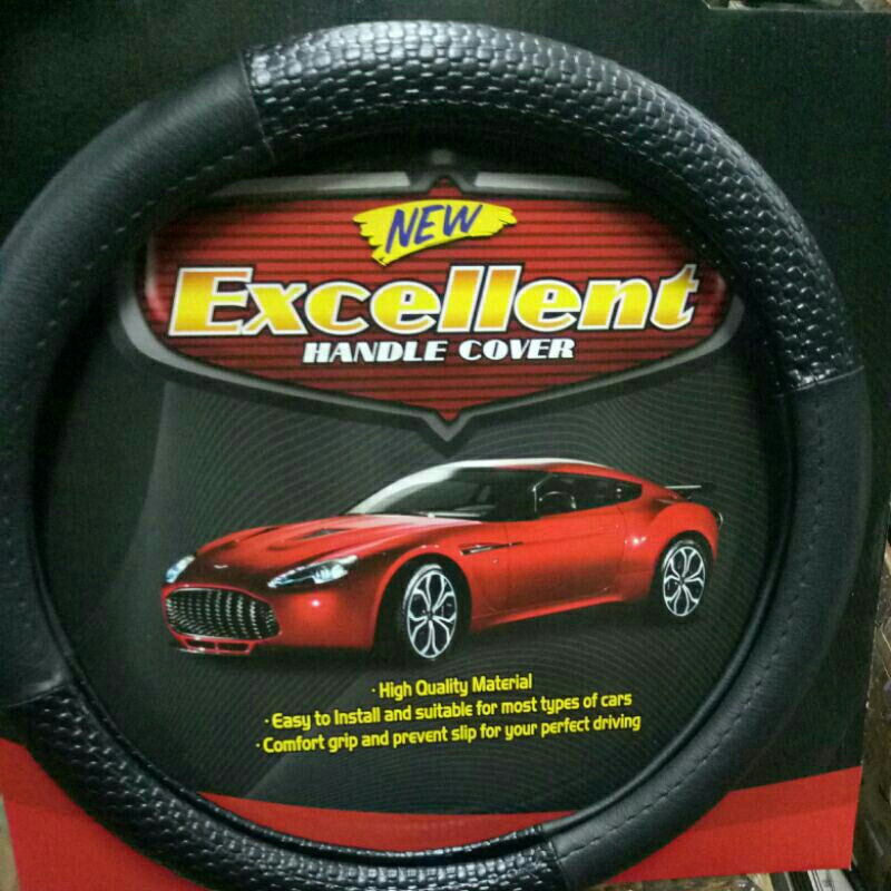 Sarung Setir Mobil - New Excellent (black)