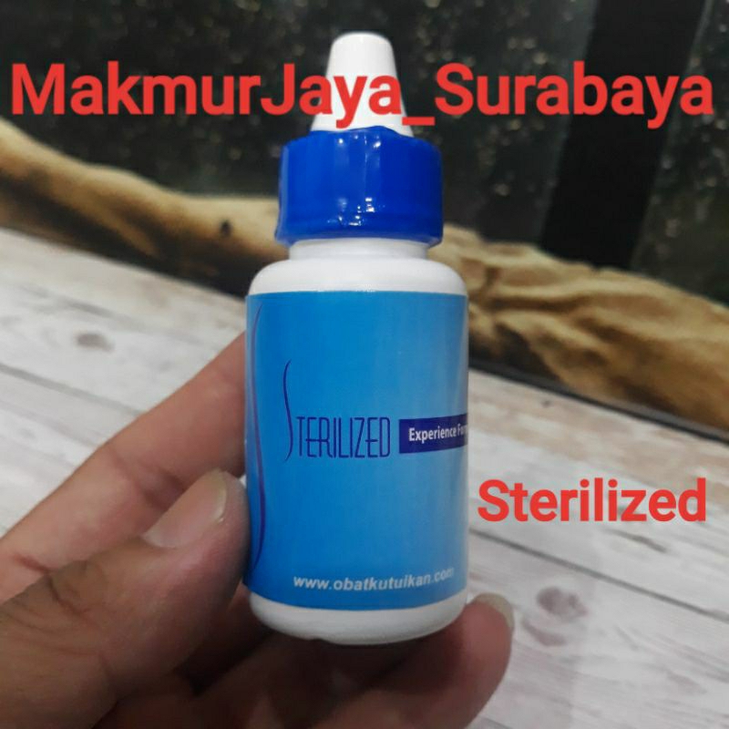 Sterilized Experienced Formula 30ml Obat Anti Jamur Bakteri Cupang Ikan Hias Koi