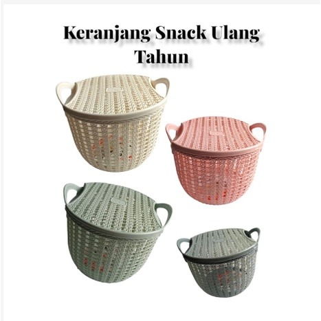 KOTAK PENYIMPANAN STORAGE ORGANIZER KERANJANG SERBAGUNA TOPAS SNACK SOUVENIR ULANG TAHUN KERANJANG SERBAGUNA KERANJANG SKINCARE