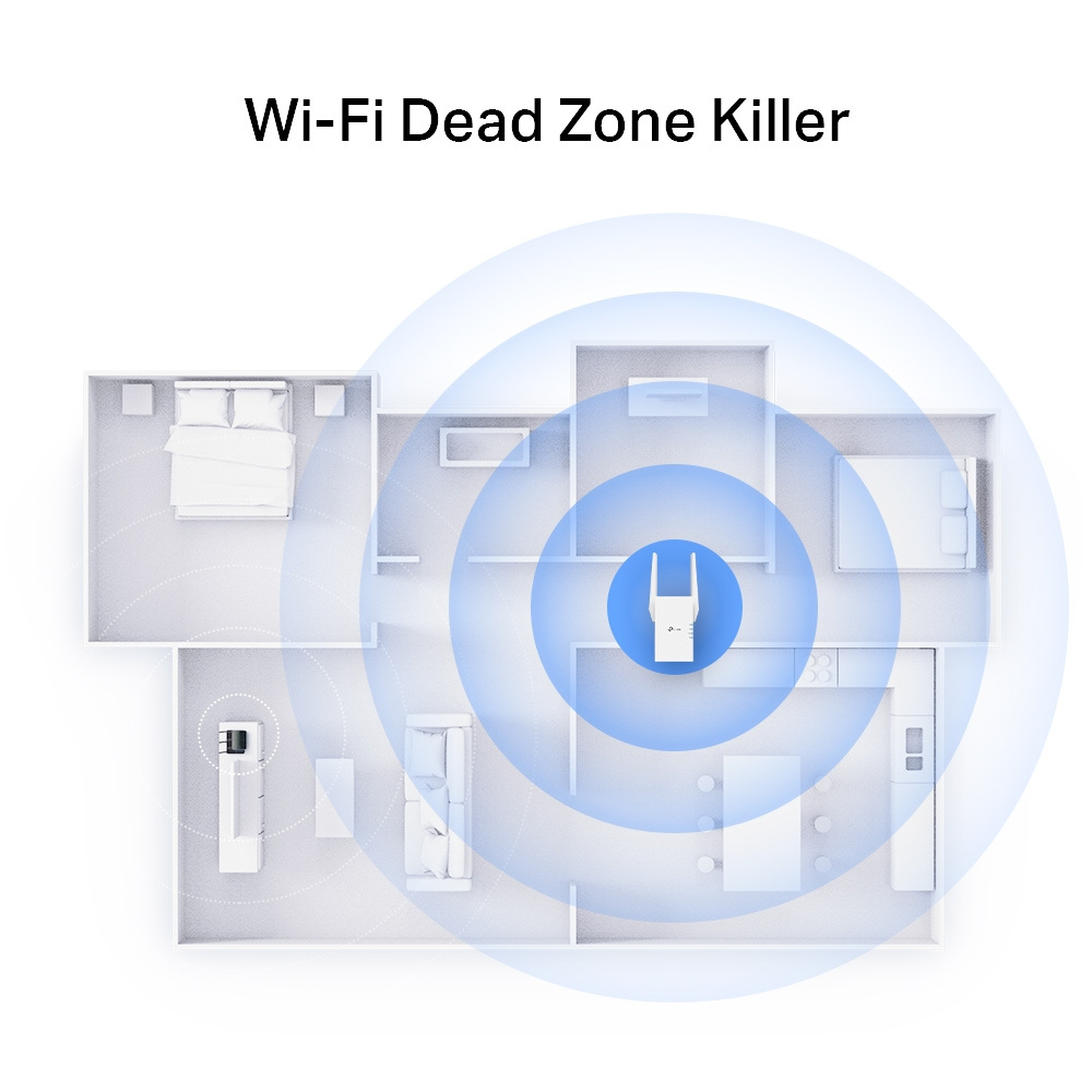 Tp-Link RE705X - AX3000 Mesh Wi-Fi 6 Range Extender RE 705X