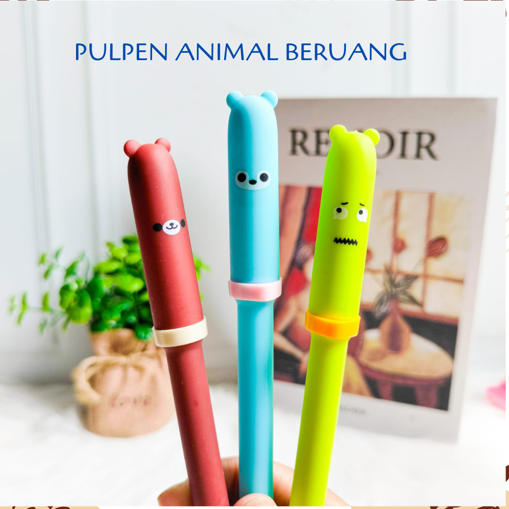 

PULPEN ANIMAL MURAH BERUANG ALAT TULIS LUCU GEL PEN KARAKTER UNIK MURAH PULPEN PENA BOLPEN ALAT TULIS KANTOR SEKOLAH ANAK GIFT KADO