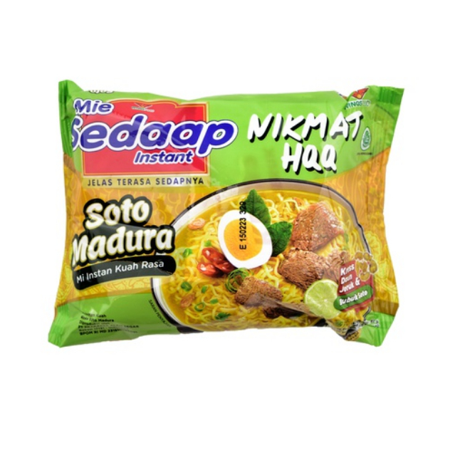 

Sedaap mie instan soto madura, per pcs