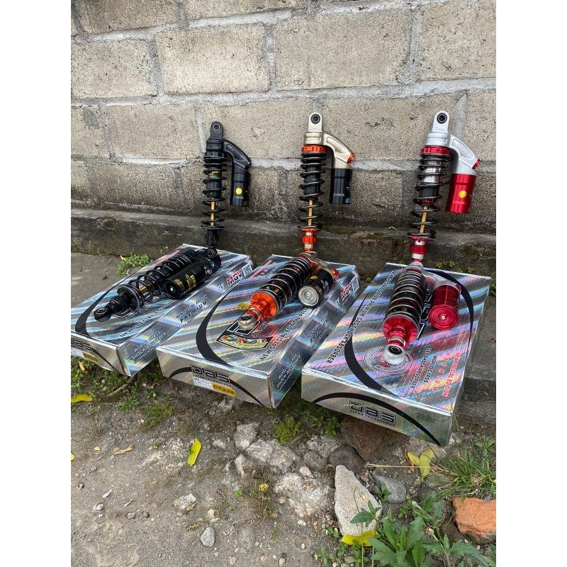 Skok Shockbreaker Shock belakang DBS HITAM TITANIUM MERAH as gold ukuran 32