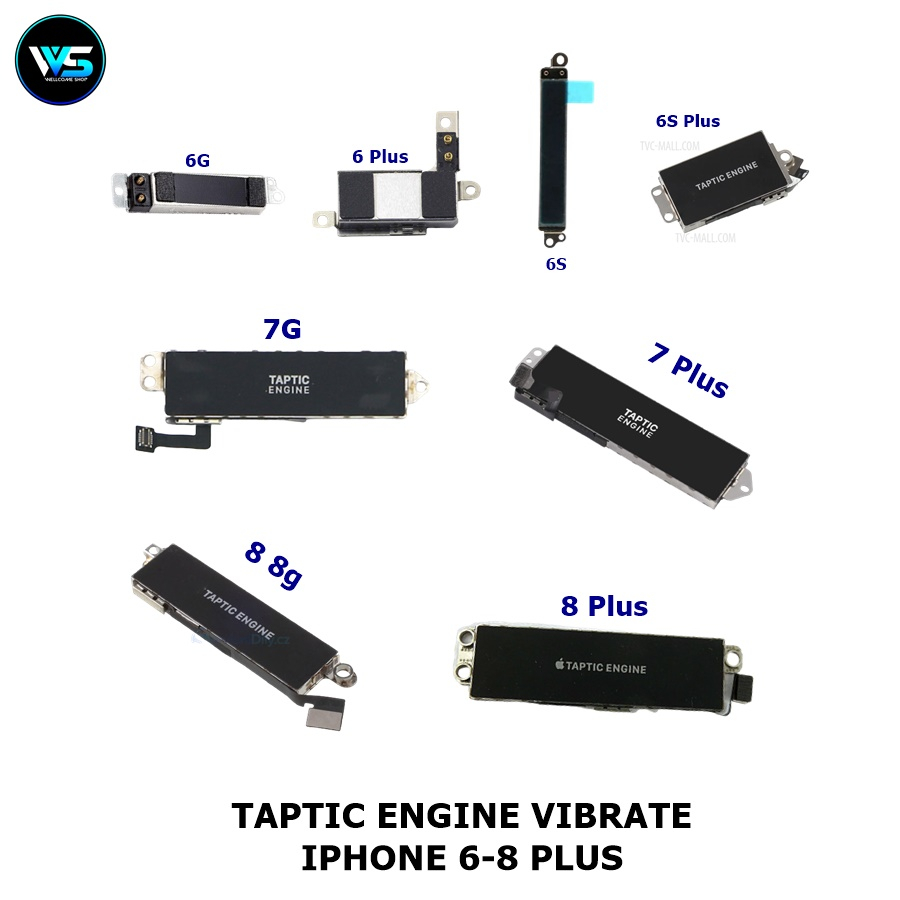 Taptic Engine Vibrate Getar Iphone 6 6 Plus 6S 6S Plus 7 7 Plus 8 Plus