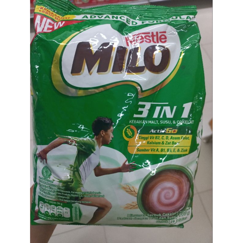 

MILO 3IN1 990 gram