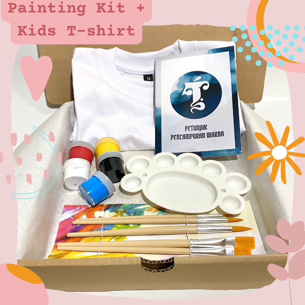 

TERATURA T Shirt Painting Kit For Kids - Melukis di Kaos Untuk Anak