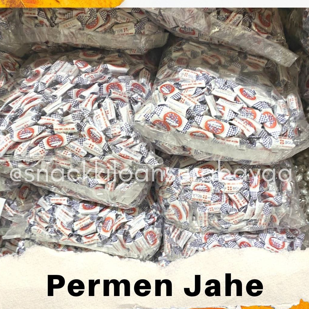 

Permen Jahe/ Ting-Ting Jahe/ Permen Jahe Anti Lengket/ Snack Kiloan Murah/ RT86SBY
