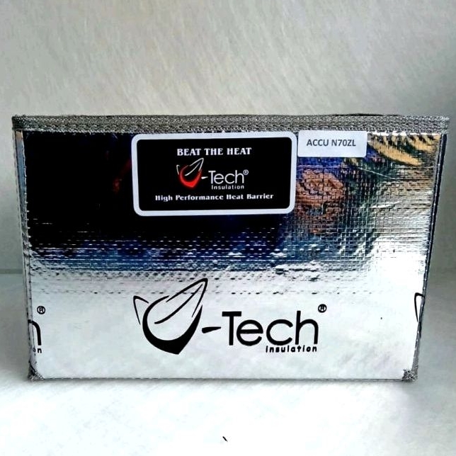 Aki 80 Ah Ampere Peredam Panas dan Pelindung Accu Mobil