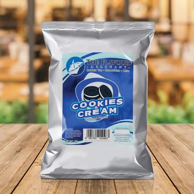 

Bubuk Minuman The Flavour Merchant _Cookies&Cream 1000gr