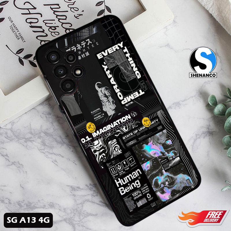 [COD]Promo Case Samsung A13 A12 A11/M11 Gambar Aesthetic Hologram Casing Hp Bisa Type Lain Desain Ke
