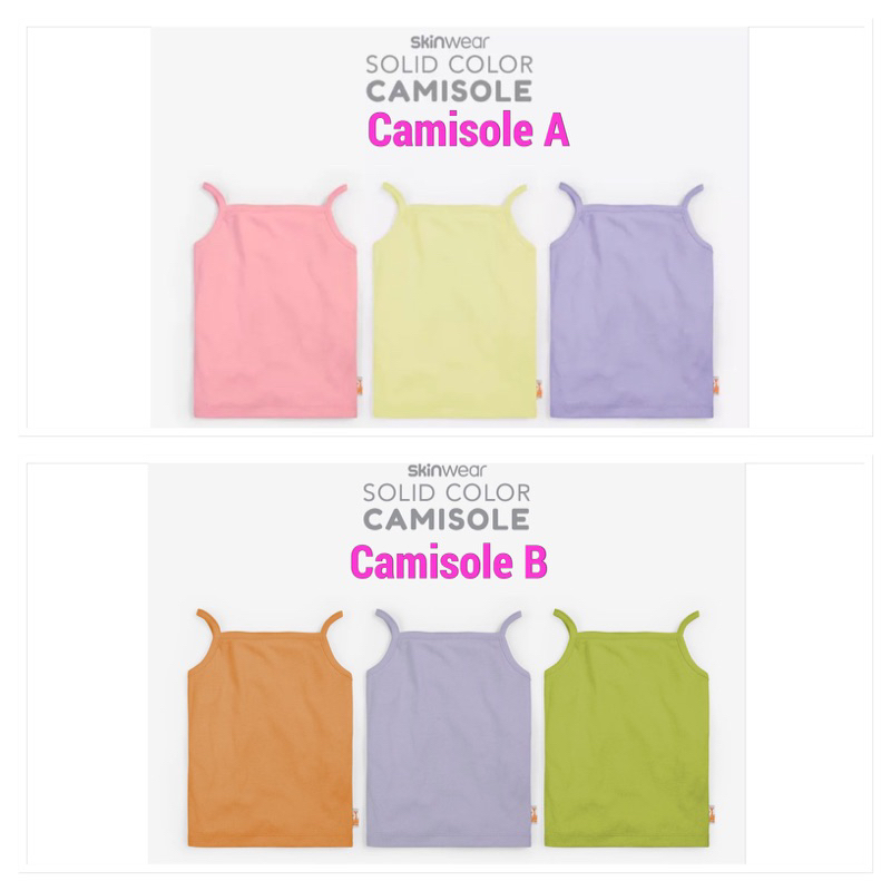 Tanktop Camisole Anak Velvet Junior / Singlet Katun Anak Perempuan