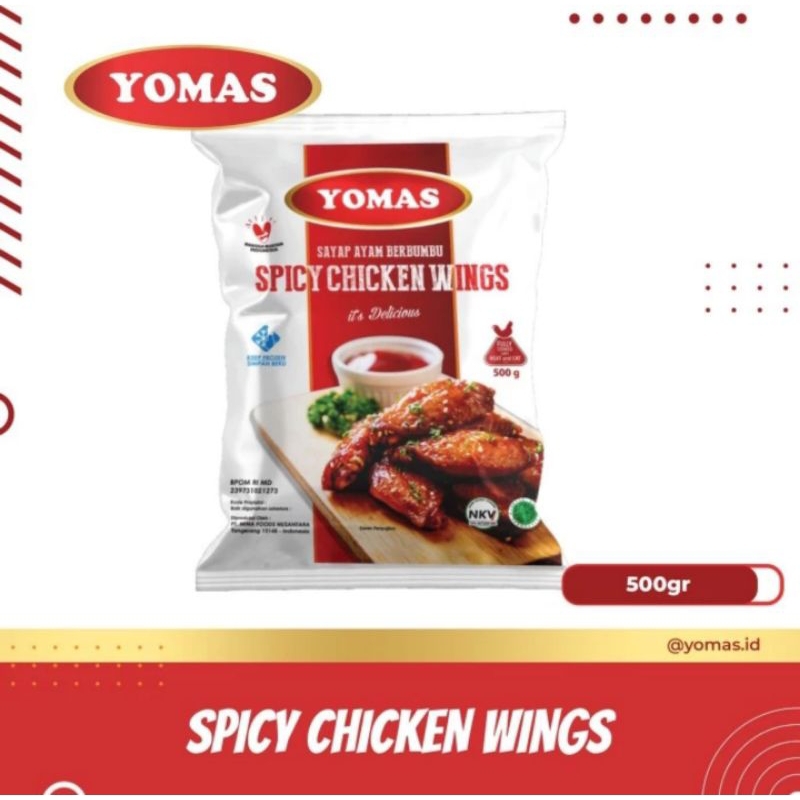 

Yomas spicy wing 500gr