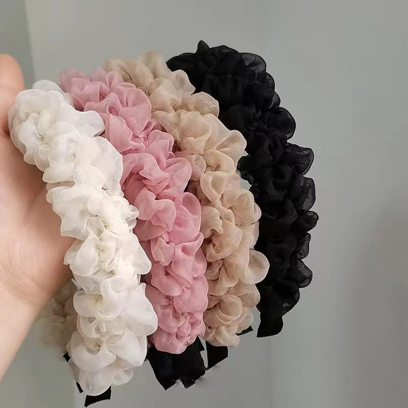 Caliloops Bando Bandana Scrunchies Kerut Nagita Korean Headband Yea