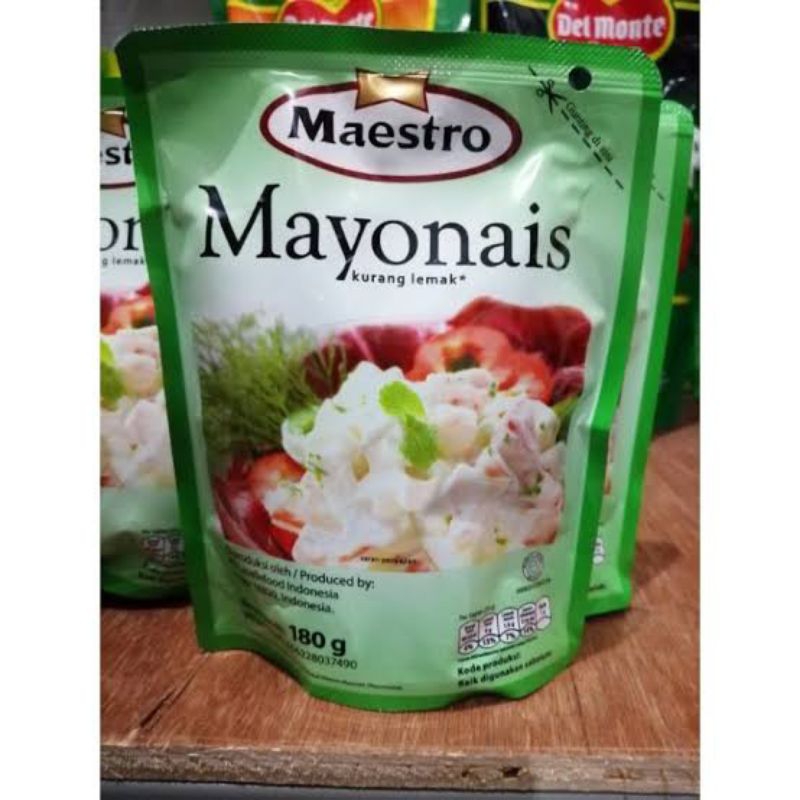 

Maestro Mayonais Kemasan Pouch 180gr