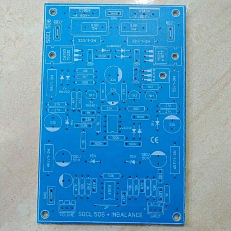 PCB Driver SOCL 506 Inbalance