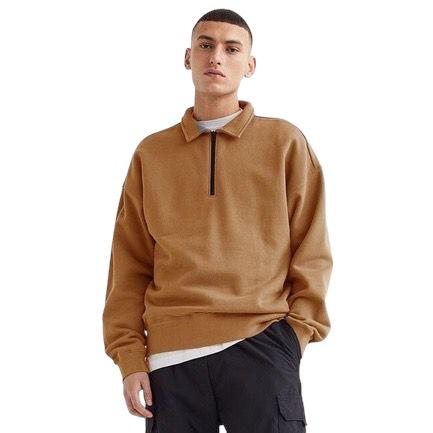 HALFZIP SWEATSHIRT TURTLENECK SWEATER PRIA BASIC PREMIUM