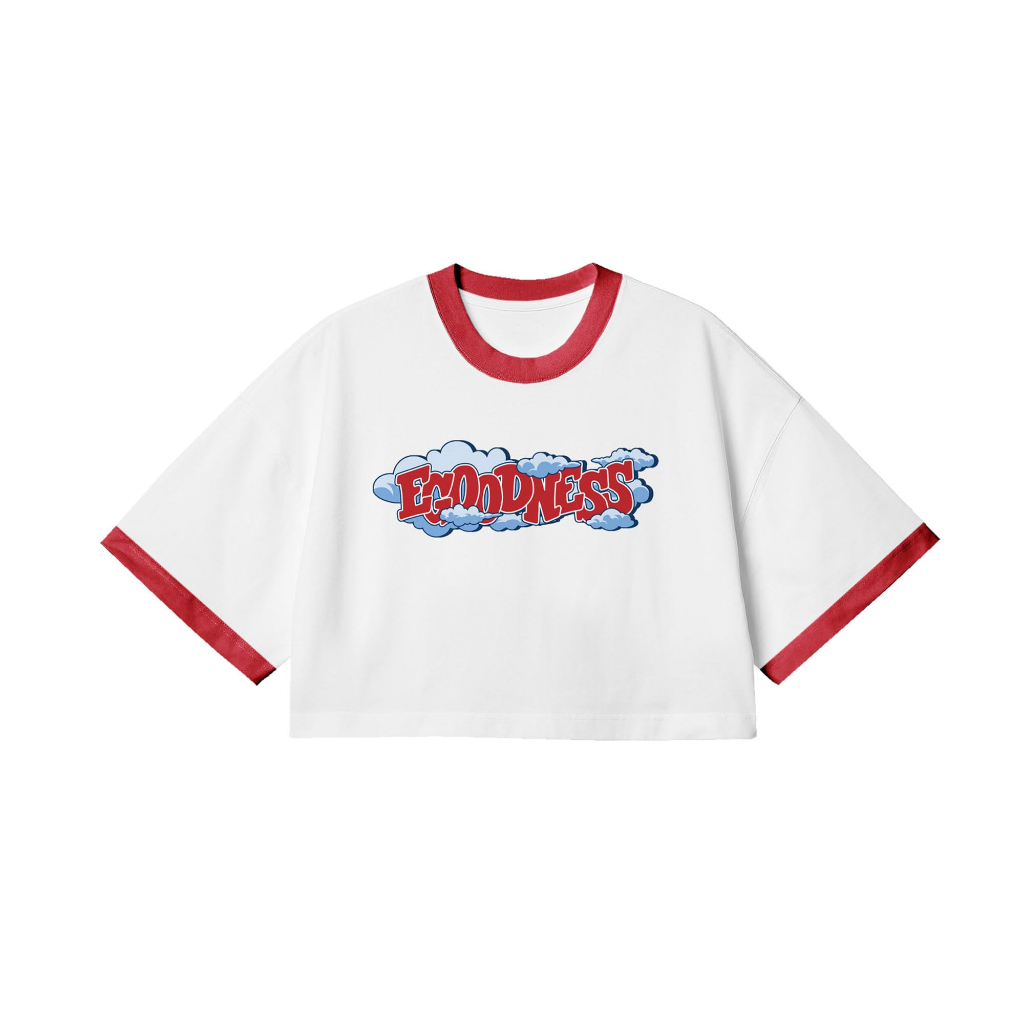 Inefable X Egoodness Crop Top Fit Size Good Things White