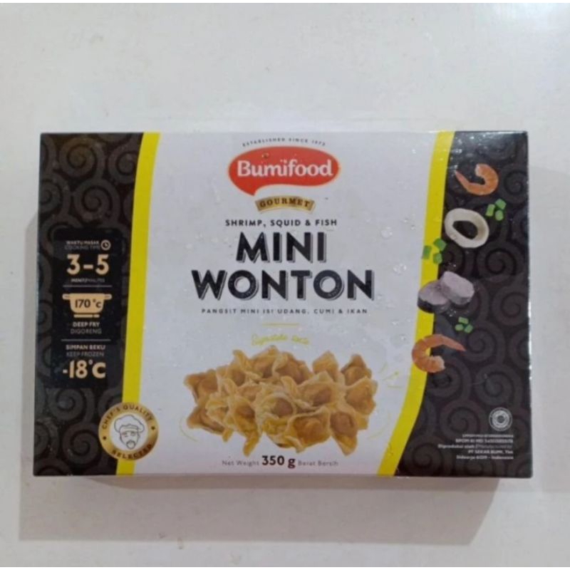 

Bumifood Mini Wonton 350gr / 500gr