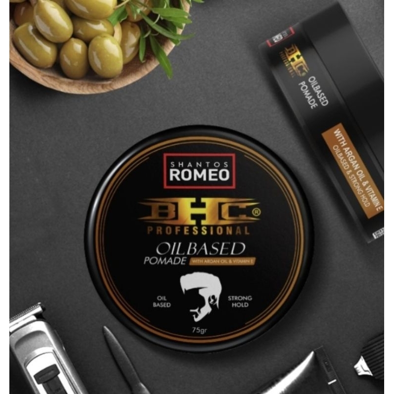 BHC Pomade OIL BASED Original BPOM 75ml / Minyak Rambut Anak dan Dewasa