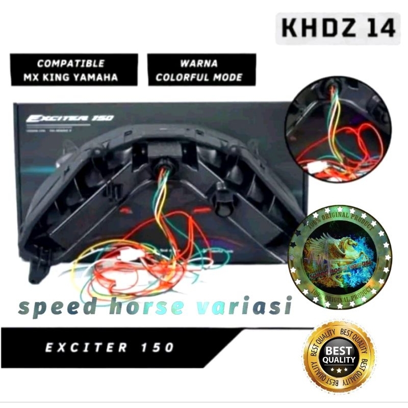 Cover List Yamaha MX King Multi Colour Lampu Depan Mata Gaban MX King MX