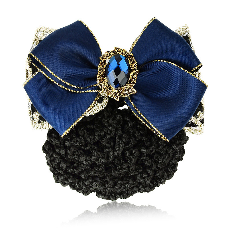 Jepit Rambut Harnet Pita Diamond/ Aksesoris Rambut hairnet /Jepitan Pita Intan Zircone /Hair Clip