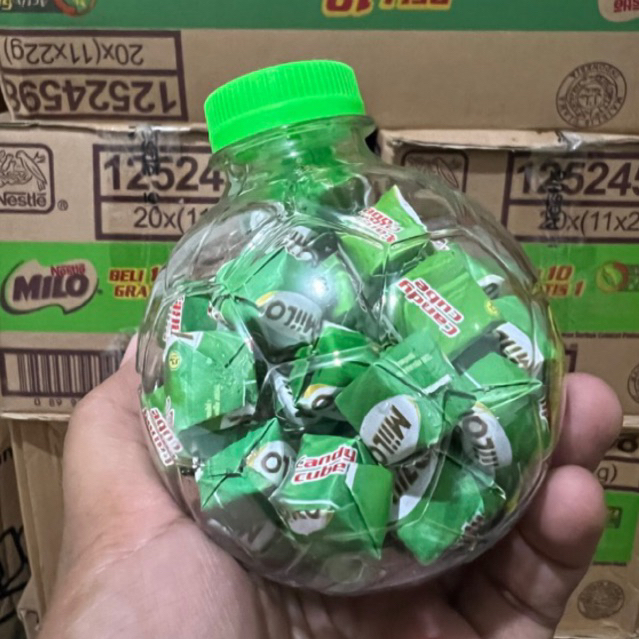 

MILO CUBE LOKAL/NESTLE ORI BOTOL BOLA ISI 40 PCS