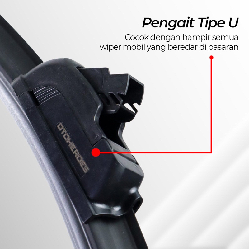 WIPER KACA MOBIL BLADE U 1 PCS