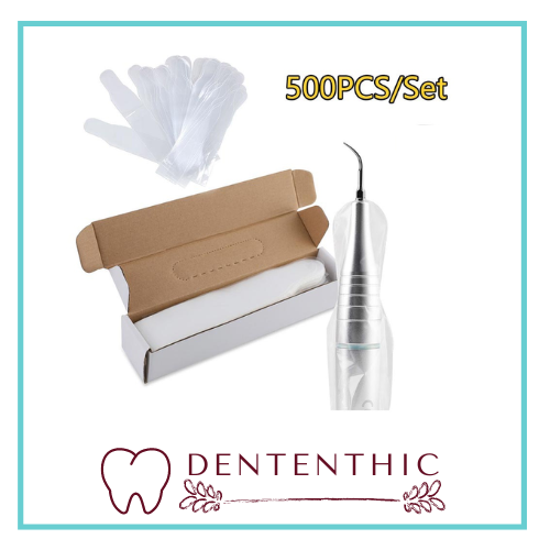 500 pcs Dental plastik cover penutup pelindung lightcure scaler