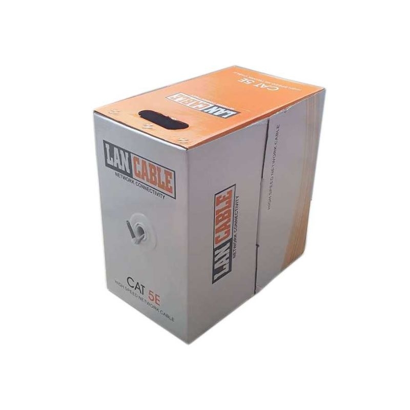 BELNET Kabel Jaringan LAN Ethernet CAT 5E 100 Mbps Support 1000ft/305M - BEL-UA5