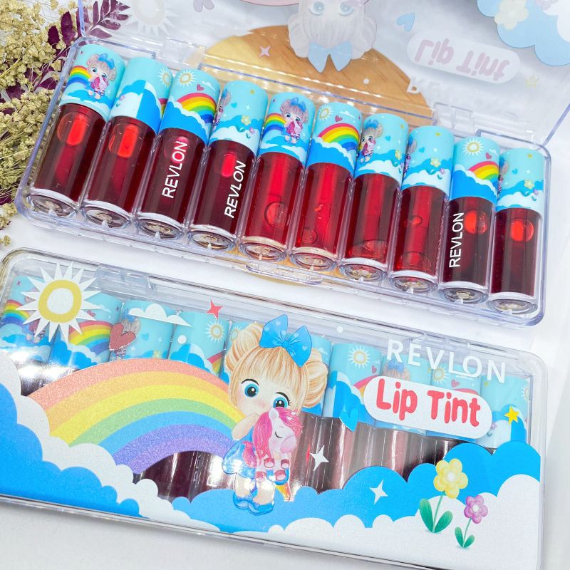 [ECER 1 Biji] Liptint Revlon Sasimi Mini Motif Karakter Lucu