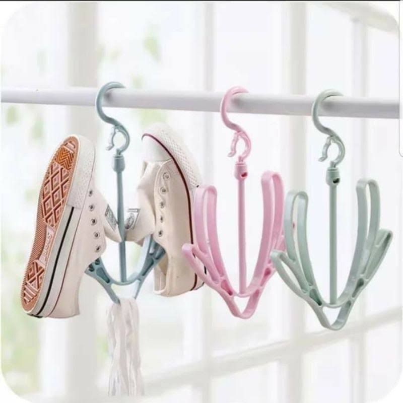 Gantungan Sepatu Shoe Hanger Jemuran Sepatu Gantuntan Sendal